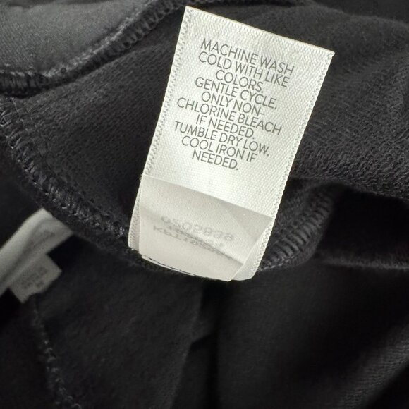 J. Jill Pure Slim Leg Cropped Pants‎ Womens 4X Black Pima Cotton Blend PT-2448 - Picture 8 of 8